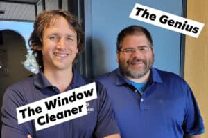 Founders of S&S Innovations, a window cleaning equipment company
